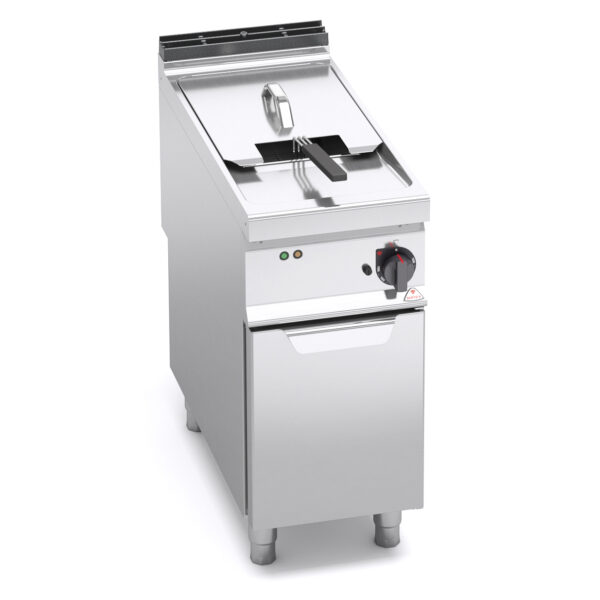 BERTOS (ITALY) - ELECTRIC FRYER WITH CABINET - SINGLE TANK 18 LELECTRIC FRYER WITH CABINET - SINGLE TANK 18 L